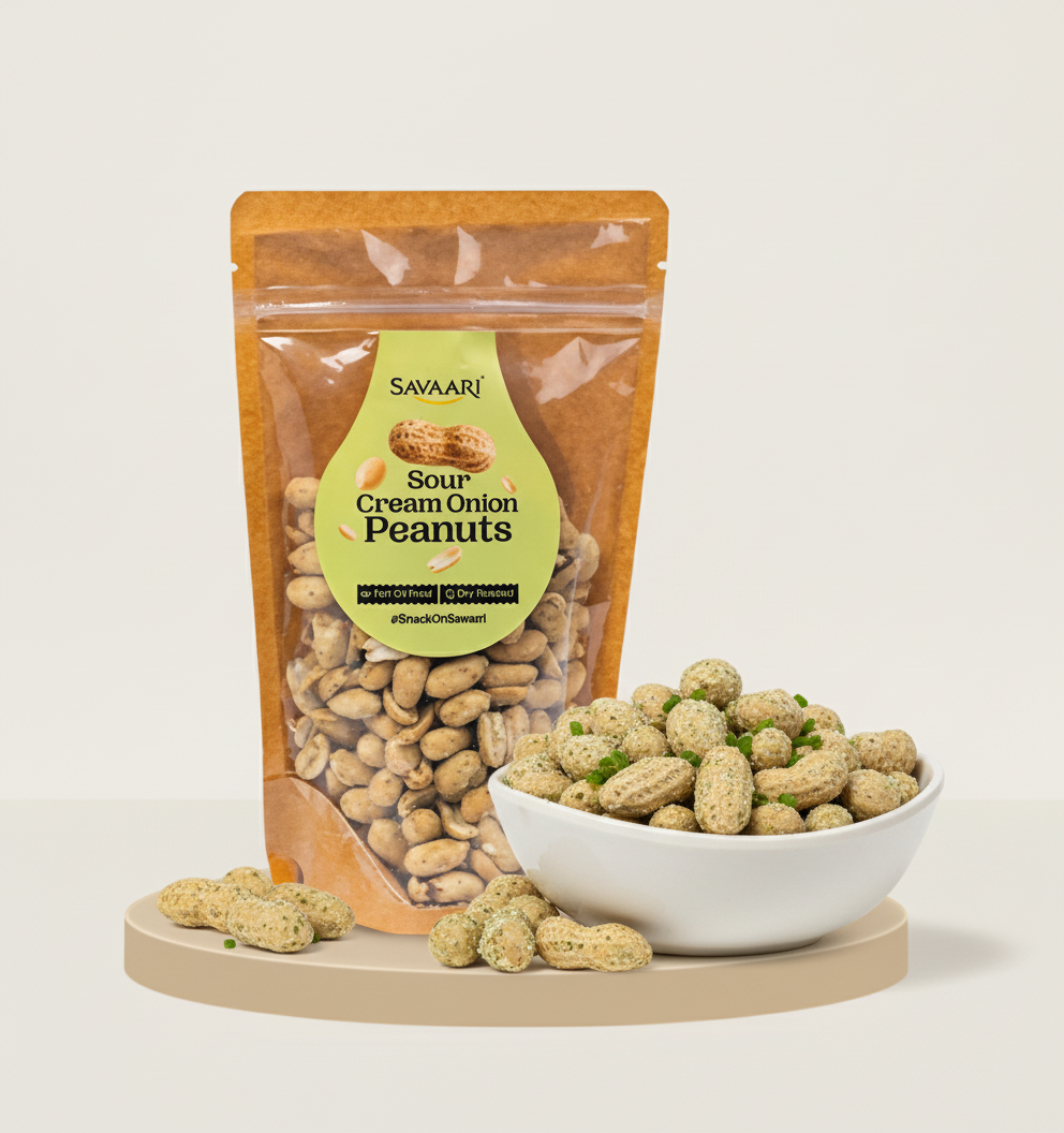 BBQ 150G & Sour Cream Onion 150G Peanuts Combo