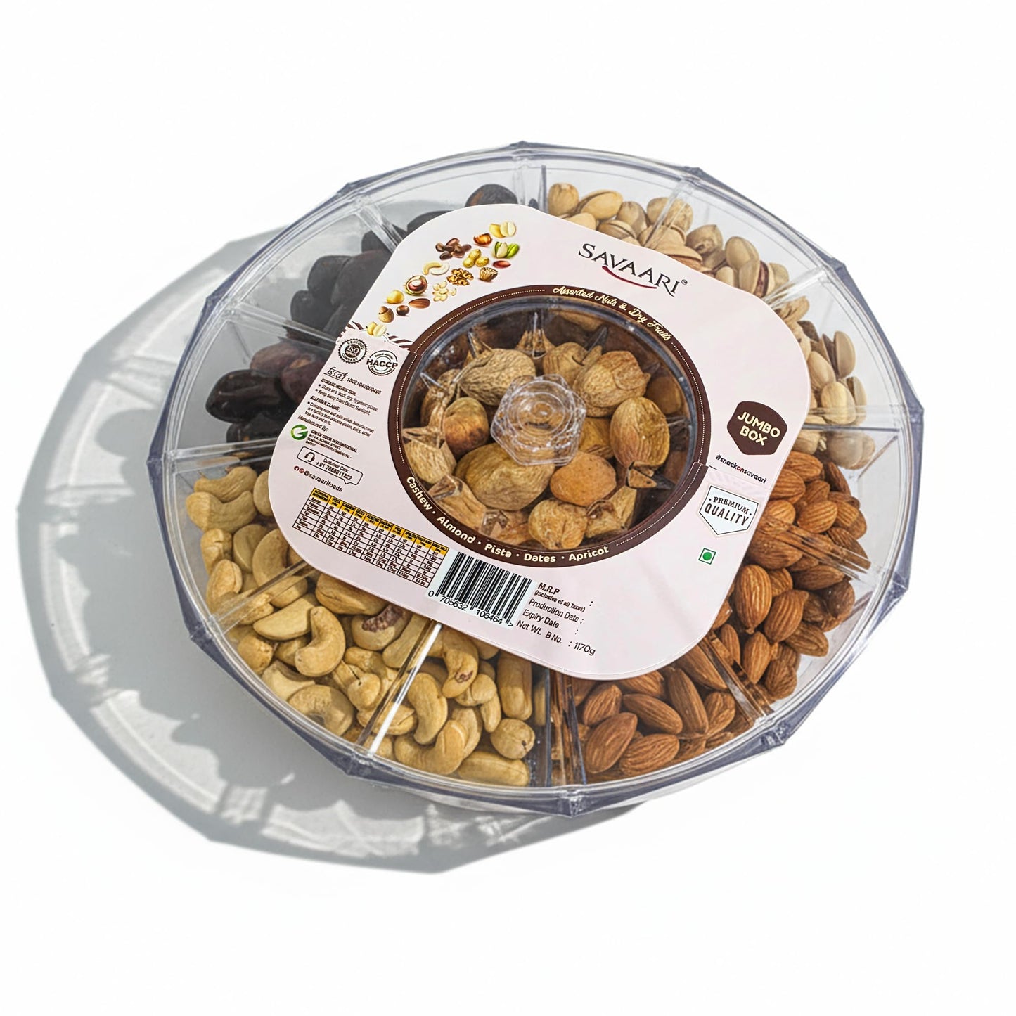 Special Jumbo Dry Fruits Gift Box 1170G