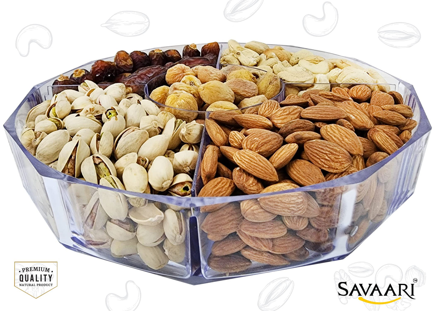 Mini Jumbo Dry Fruits Gift Box 900G