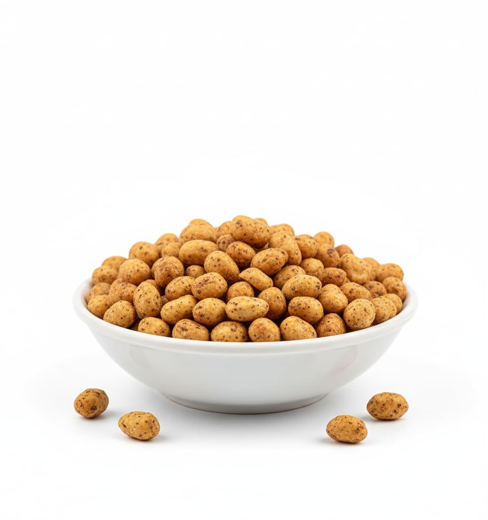 SAVAARI Peanuts Roasted 150g & BBQ 150g Combo | Dry Roasted, Oil-Free Snacks | High Protein, No Trans Fat | Smoky & Bold Flavors | Healthy Plant-Based Protein | Vegan, Gluten-Free Snacks