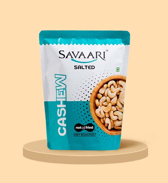 Salted 50G & Thai Chilli 50G Cashews Combo