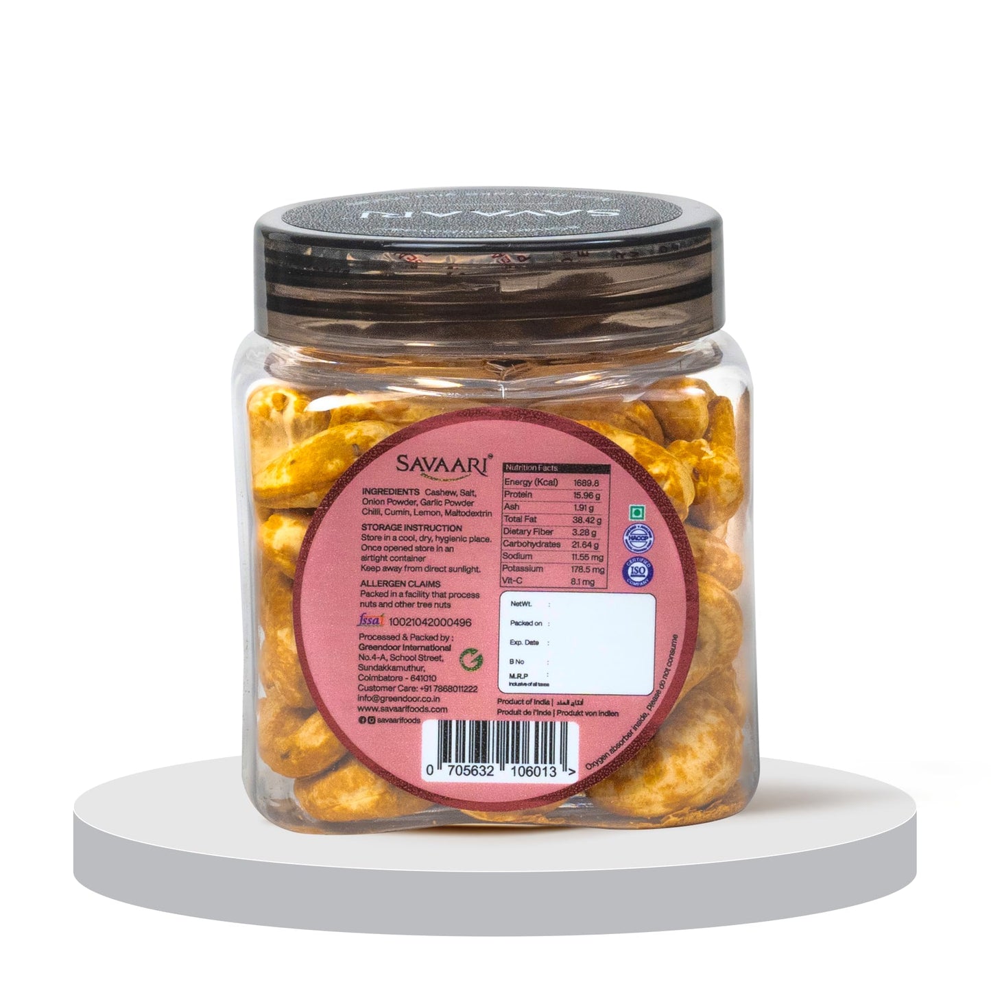 BBQ Cashew 130G