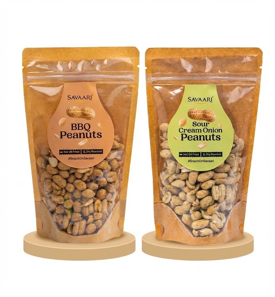 BBQ 150G & Sour Cream Onion 150G Peanuts Combo