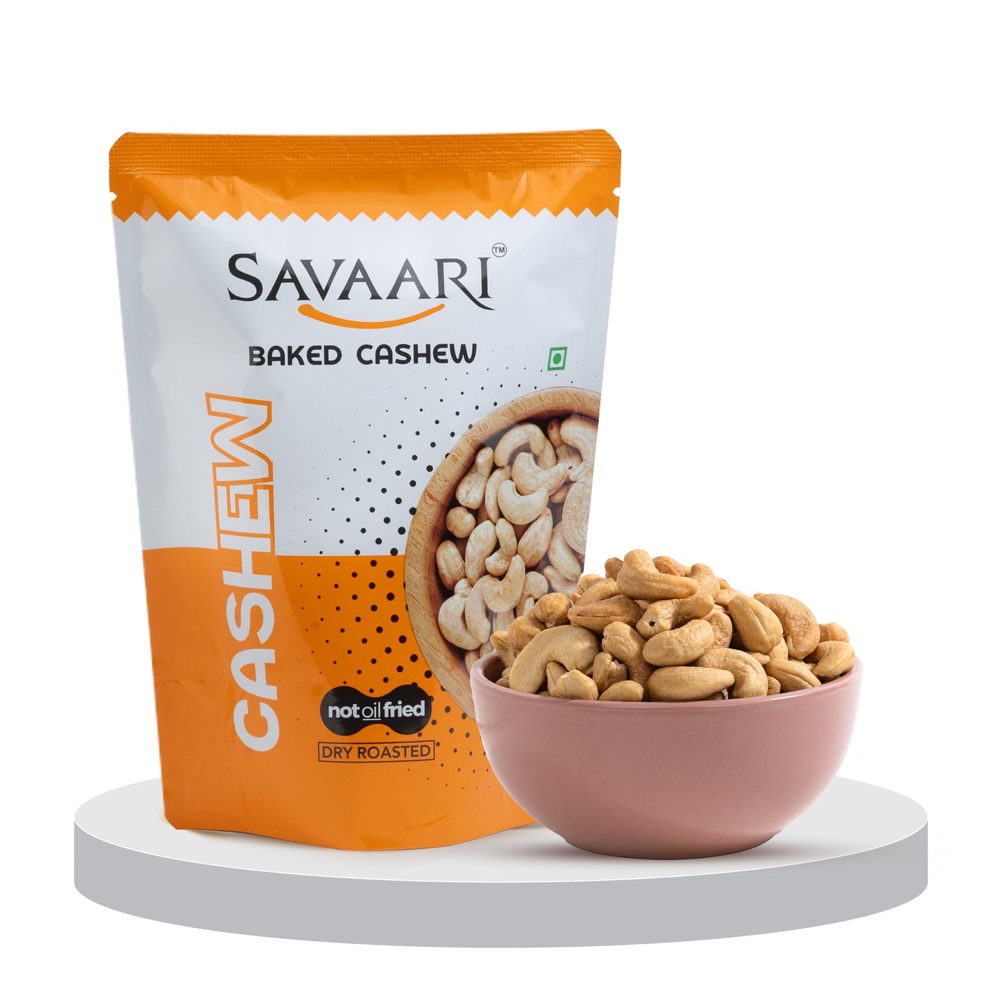 Baked 50G & Salted 50G Cashews Combo