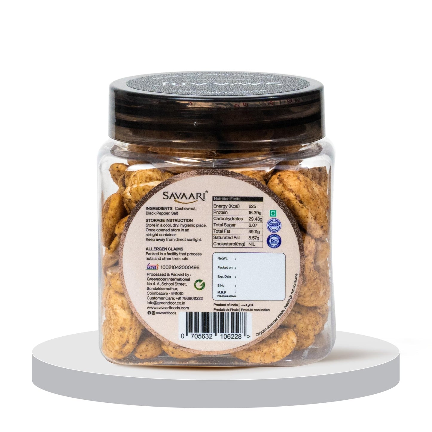 Pepper Cashew 150G