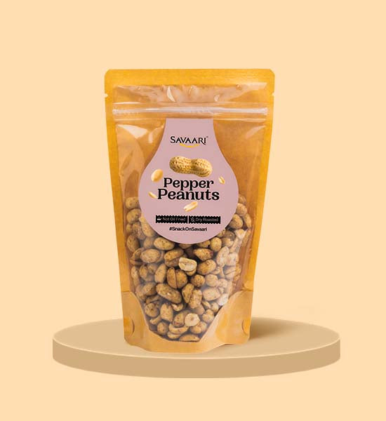 Salted 150G & Black Pepper 150G Peanuts Combo