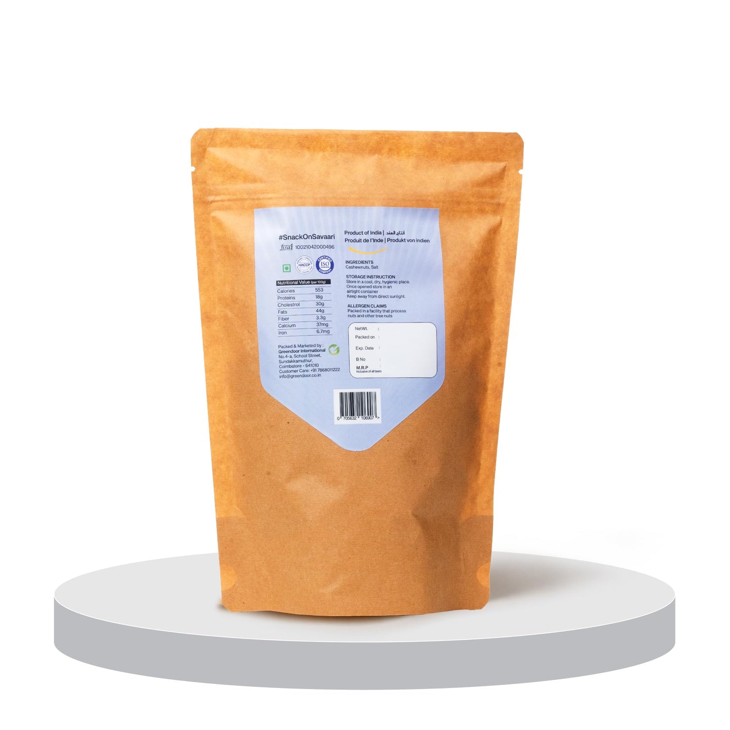 Baked & Salted Cashew 300G