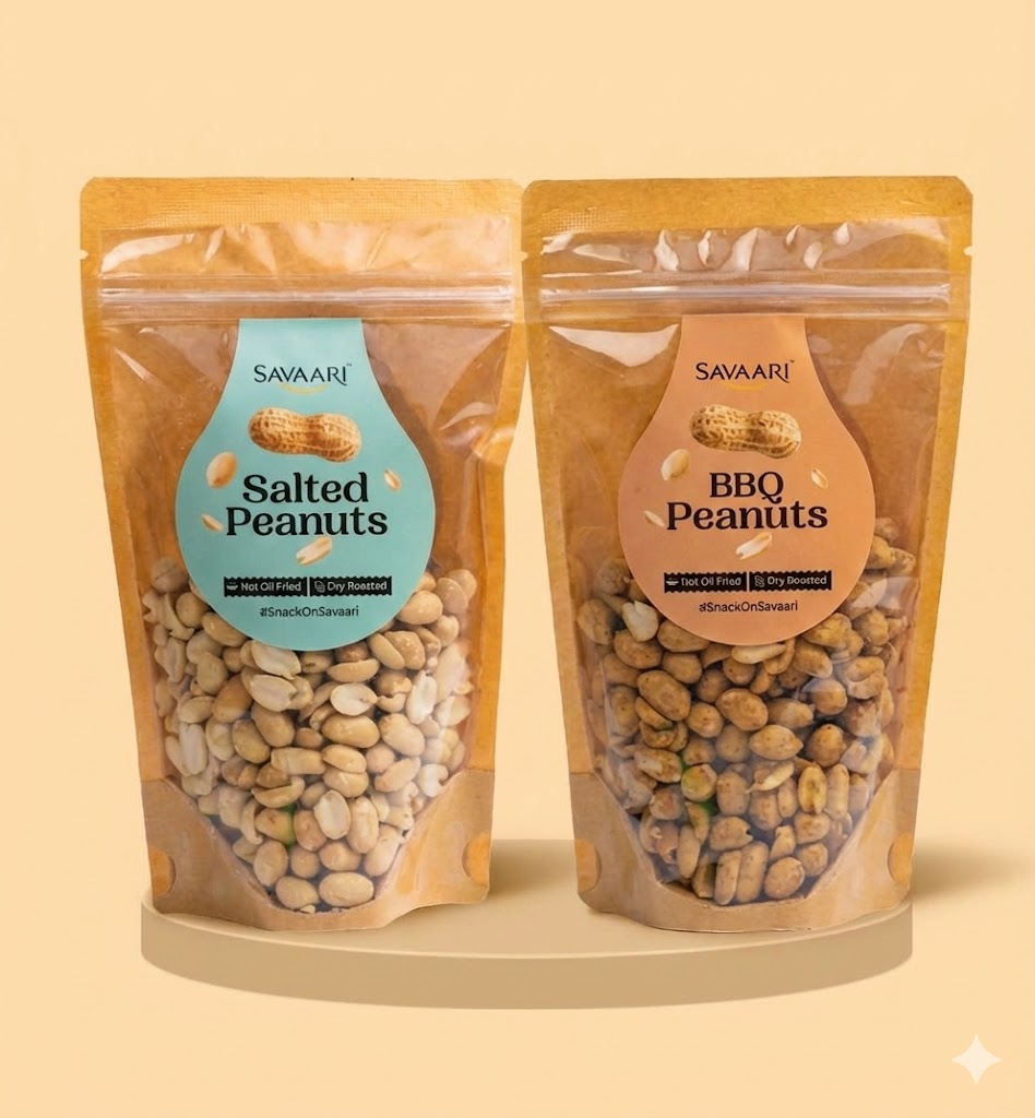 BBQ 150G & Salted 150G Peanuts Combo