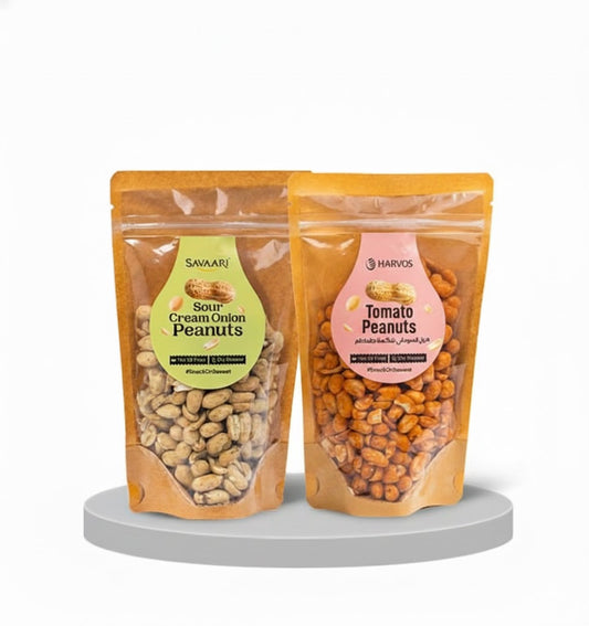 Sour Cream Onion 150G & Tomato 150G Peanuts Combo