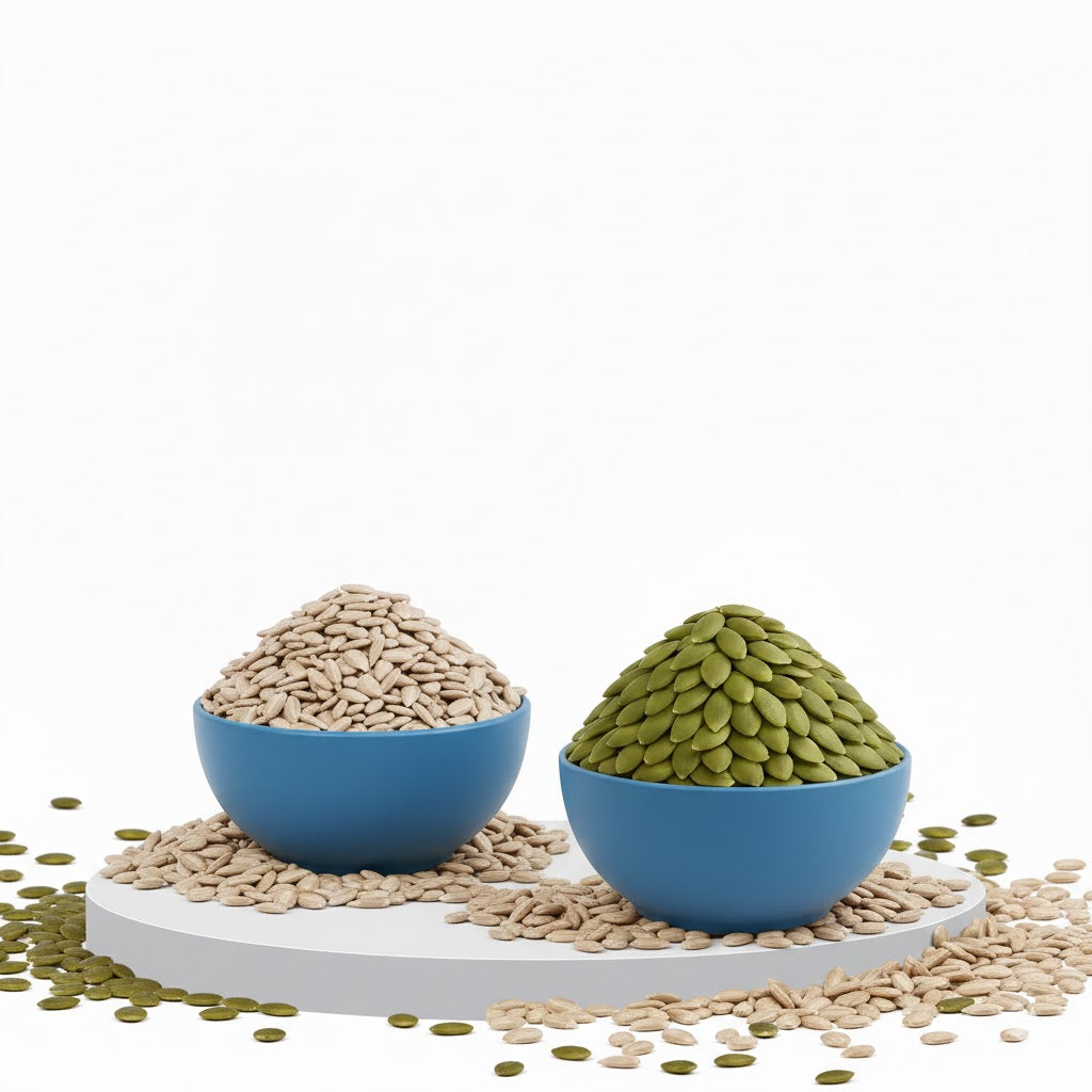 Roasted Sunflower 150G & Pumpkin 150G Seeds Combo