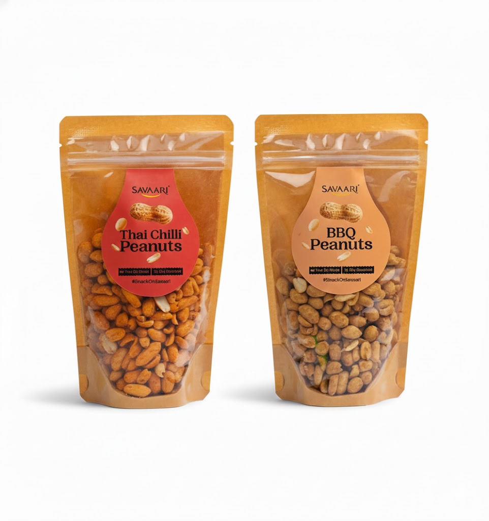 Thai Chilli 150G & BBQ 150G Peanuts Combo