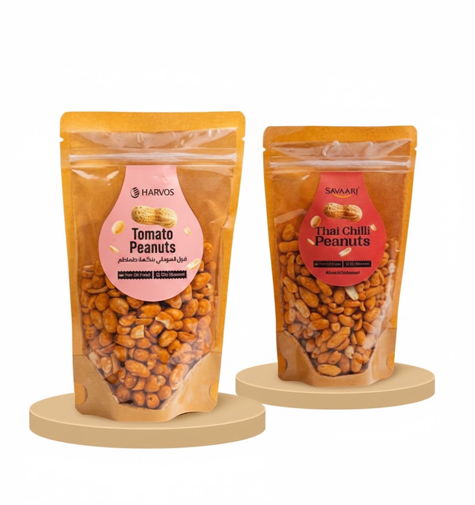 Thai Chilli 150G & Tomato 150G Peanuts Combo